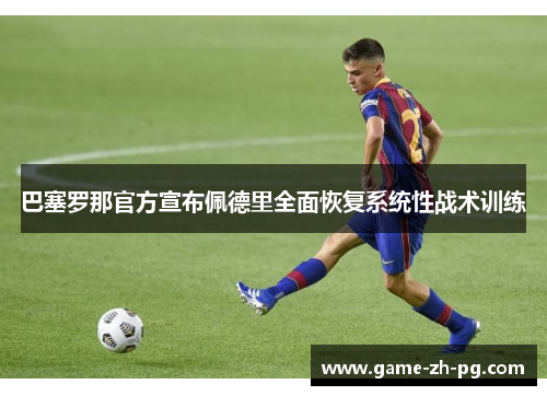 巴塞罗那官方宣布佩德里全面恢复系统性战术训练 巴塞罗那官方宣布佩德里全面恢复系统性战术训练